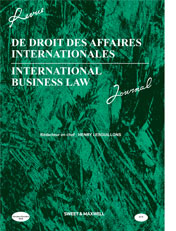 International Business Law Journal