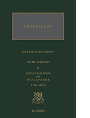 Criminal Law of Scotland, The