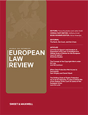 European Law Review