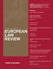 European law review