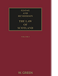 Gloag and Henderson: The Law of Scotland - 15th Edition