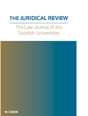 Juridical Review: The Law Journal of the Scottish Universities