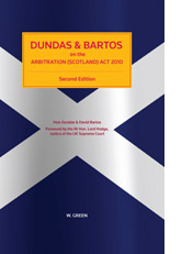 Dundas and Bartos on the Arbitration (Scotland) Act 2010
