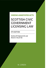 Scottish Civic Government Licensing Law