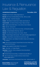 Insurance, Reinsurance Law & Regulation