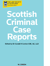 Scottish Criminal Case Reports