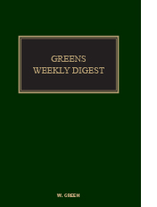 Greens Weekly Digest
