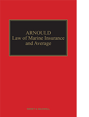 Arnould: Law of Marine Insurance and Average