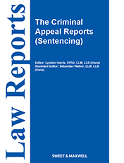 Criminal Appeal Reports (Sentencing)
