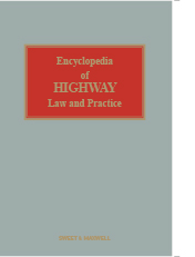 Encyclopedia of Highway Law and Practice