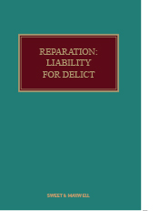 Reparation: Liability for Delict