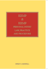 Kemp & Kemp: Personal Injury Law, Practice and Procedure