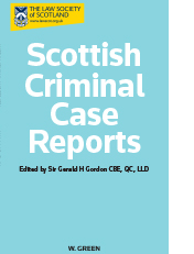 Scottish Criminal Case Reports