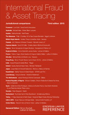 International Fraud and Asset Tracing