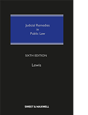 Judicial Remedies in Public Law