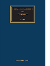 Dicey, Morris & Collins on the Conflict of Laws