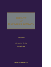 The Law of Insurance Broking