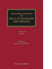 Chalmers and Guest on Bills of Exchange and Cheques