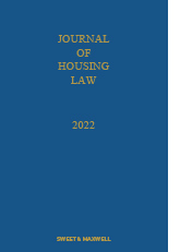 Journal of Housing Law