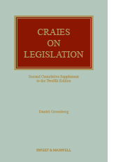 Craies on Legislation