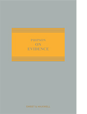 Phipson on Evidence