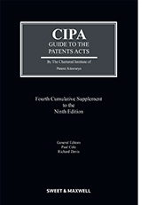 CIPA Guide to the Patents Acts